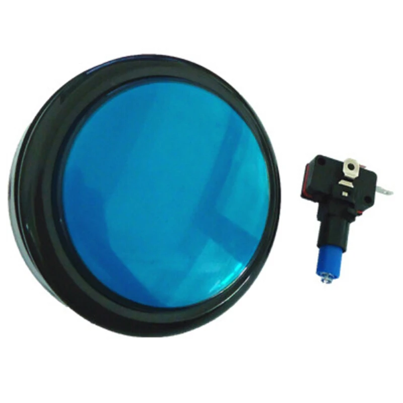 

Arcade game 60mm 12v illuminated LED Button With Microswitch for MAME JAMMA DIY parts 5 colors available