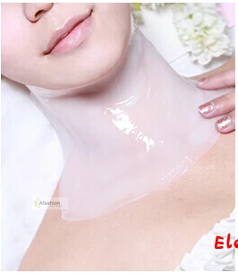 1 piezas mujeres blanqueamiento Anti-envejecimiento cuello máscara de salud y belleza la proteína de suero de leche con el aroma personal cuidado de la piel para un peeling envío Gratis
