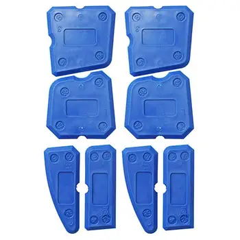 

8 Pieces Caulking Tool Kit Sealant Finishing Tools For Bathroom Kitchen And Floor Sealing, Blue