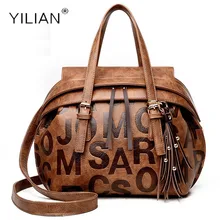 Grandes Mujeres de los bolsos de cuero de las mujeres bolsos de hombro del bolso Del Mensajero Del diseñador de lujo bolso de cuero mujeres de la marca famosa satchel