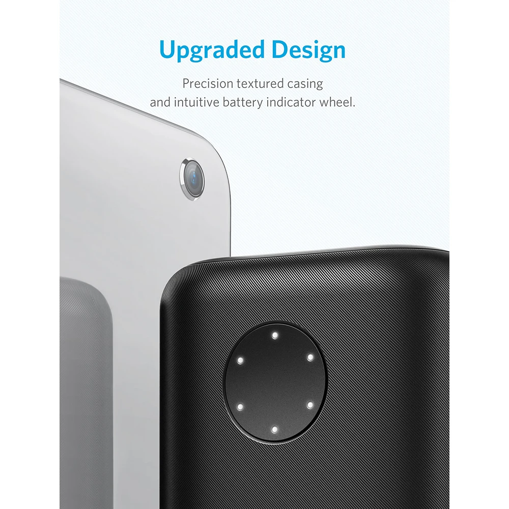Anker PowerCore II 6700 компактное портативное зарядное устройство для iPhone X/8/8 Plus samsung и
