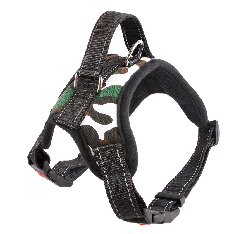 

Nylon Harness for Dogs Collar high quality pet products harnais pour chie for Big Large Medium Small Dog Harness
