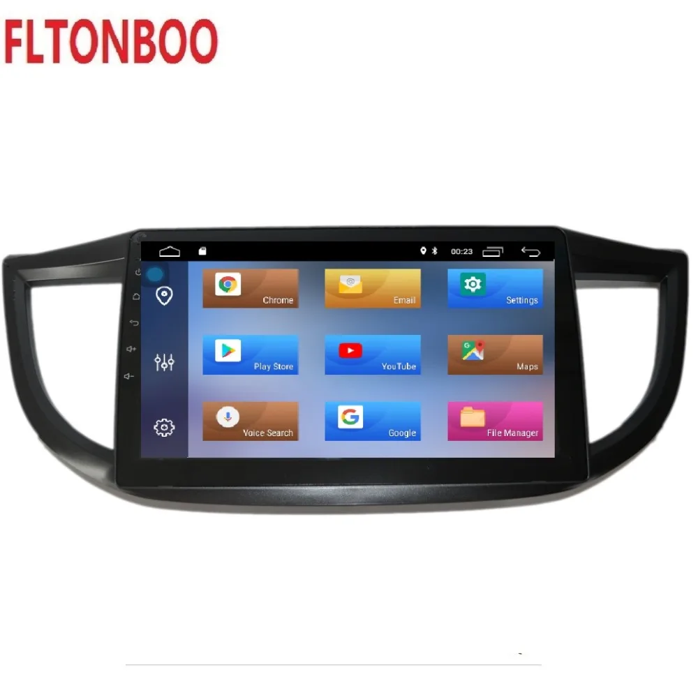 Excellent 10.1inch 1024 x 600 quad core Android 9.1 for HONDA crv 2012,car deckless gps navigation,3G,BT,Wifi,canbus, 2