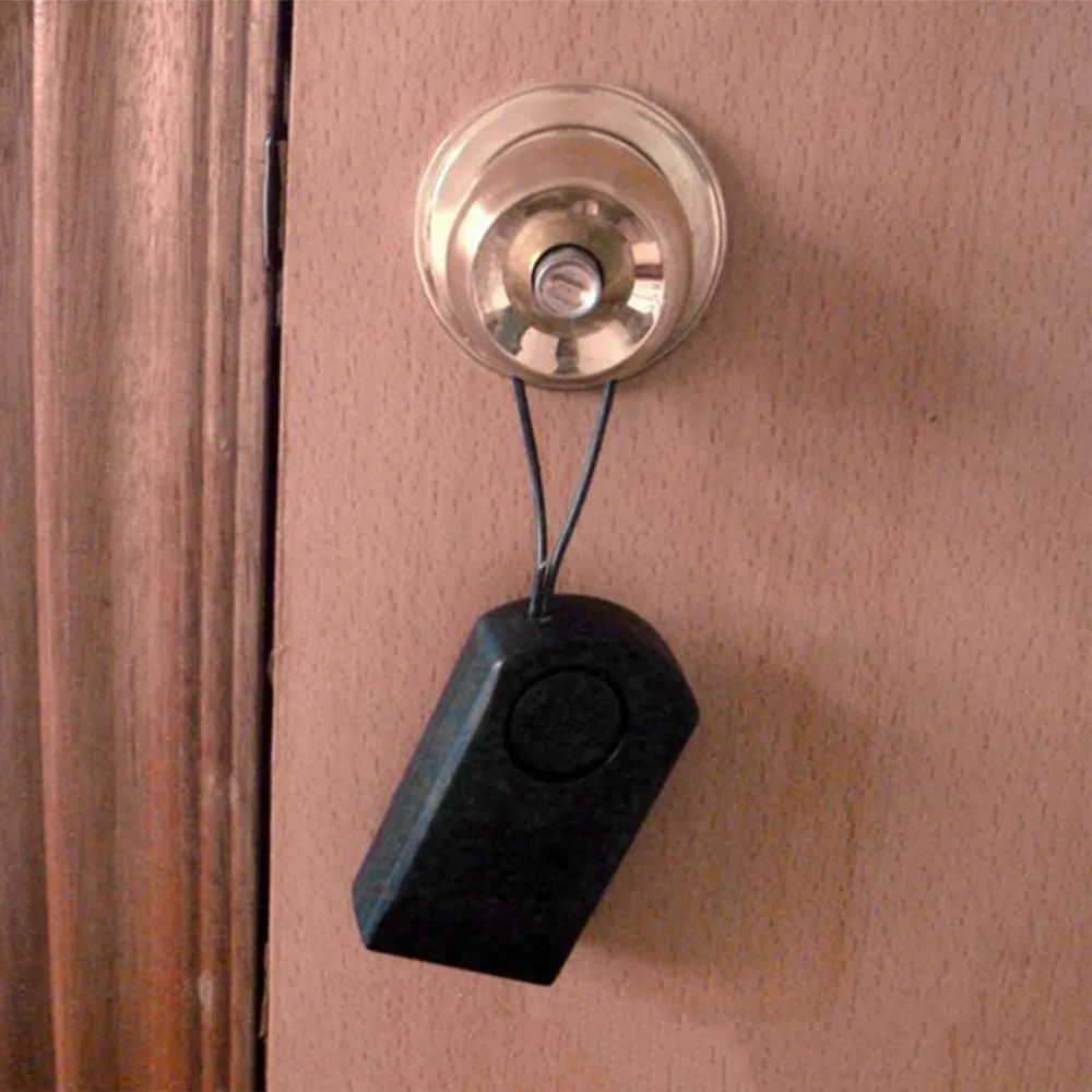 

120dB Inductive Alarm of Human Body Wireless Touch Sensor Security Alarm Loud Door Knob Entry Alert Anti Theft