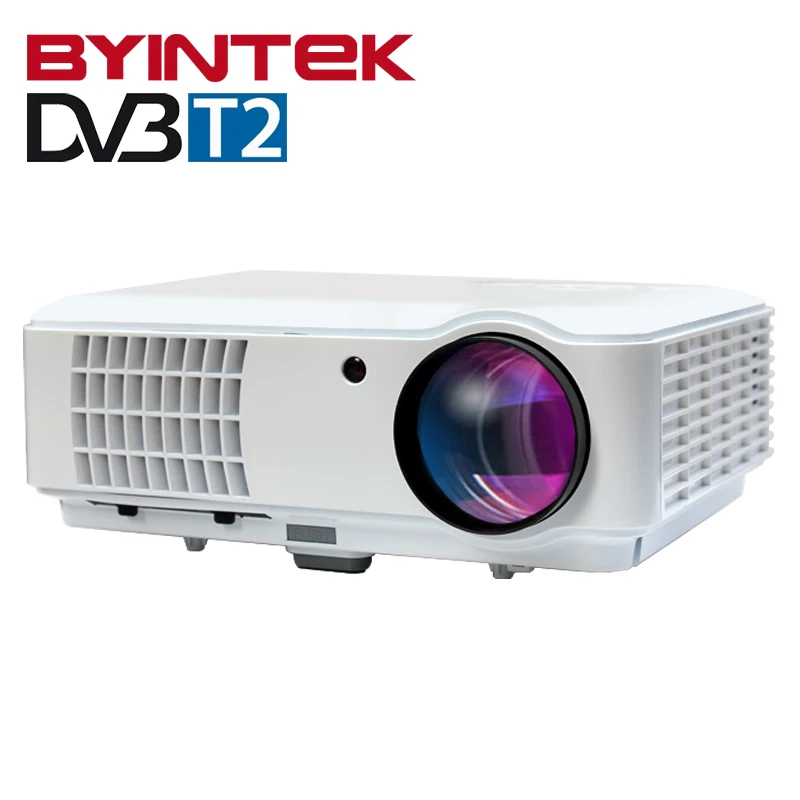 Большие Скидки BYINTEK Проектор RD804 Домашний Кинотеатр 200 inch WXGA 1280x800 1080 P cL720 LCD PC TV HDMI USB