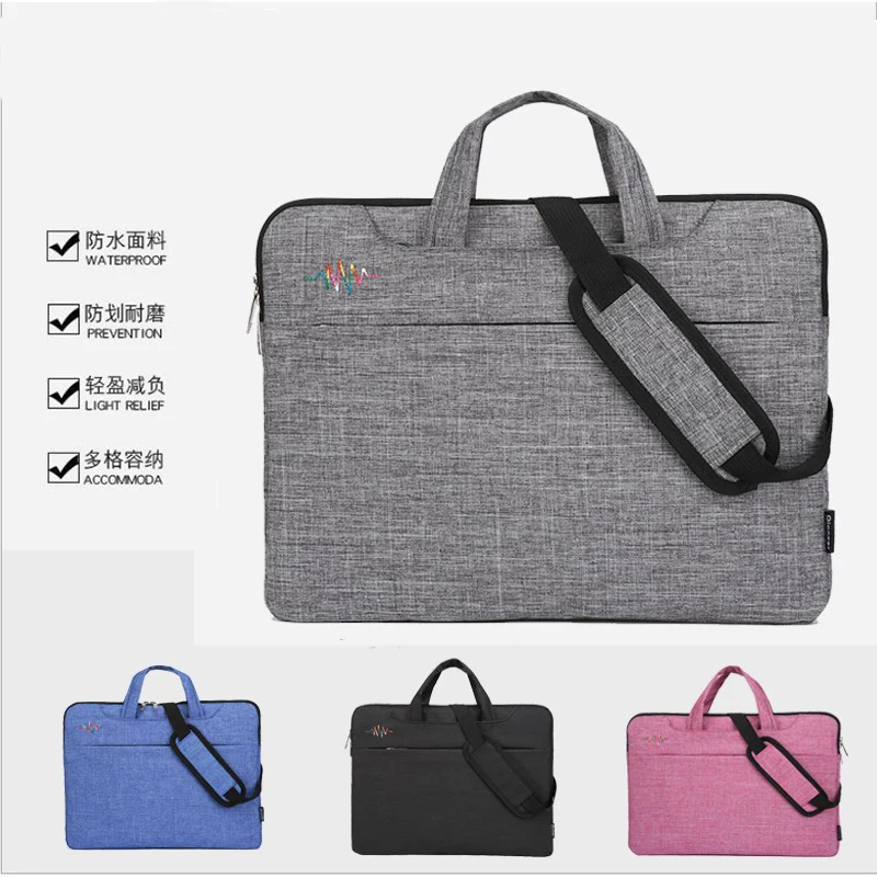 DOWSWIN Notebook Laptop Bag Sleeve 13 15 Inch Shoulder Bag For Macbook Air 13 Case Handbag For Dell HP Lenovo Asus Xiaomi  (16)