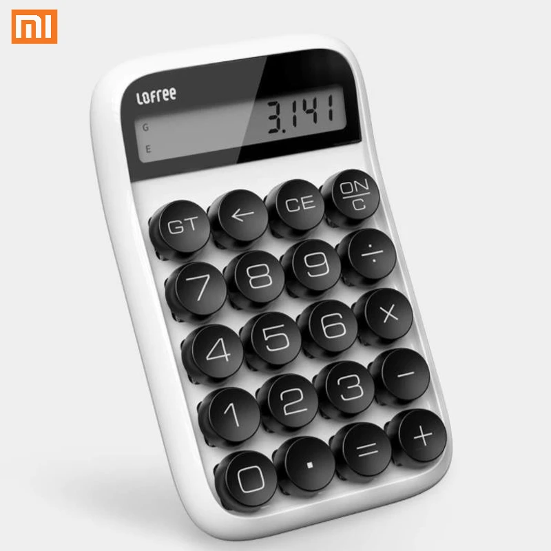 

3 colors original xiaomi mijia computer detachable keycap intelligent shutdown function calculator student calculation tool