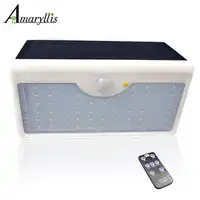 Newest Solar Light 1300lm 60 LED 5 Modes With Controller IP65 Waterproof Solar Power Lamp For Outdoor Garden Wall Fence Yard