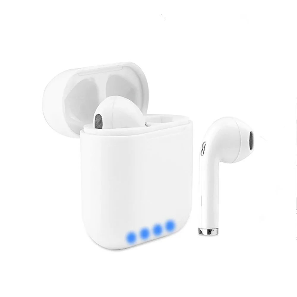 

Rotating 180 Degree double Ear i8 Mini in-ear Bluetooth Headset Sports Headset With Microphone