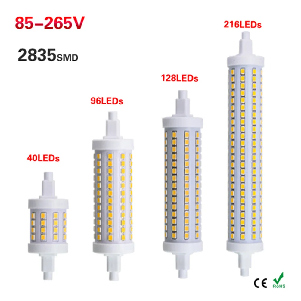 

Dimmable R7S 4W 8W 12W 15W 360Degree LED Bulb Replace Halogen LED Corn Bulb AC85-265V Lamp Led Corn Light High Bright