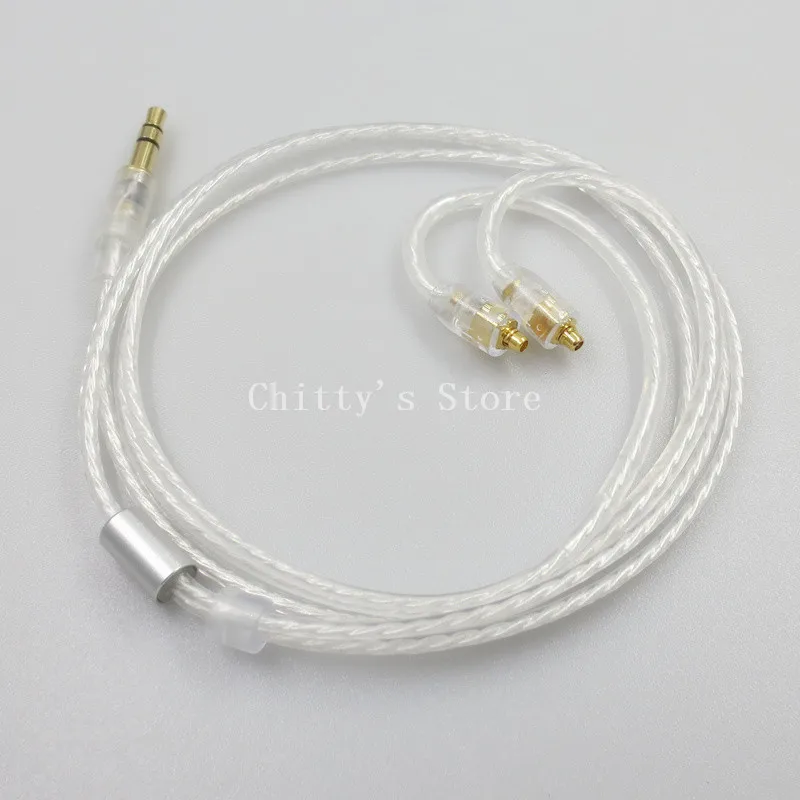 headphone upgrade line mmcx interface se215 se535 w40 ue900 about 65cm