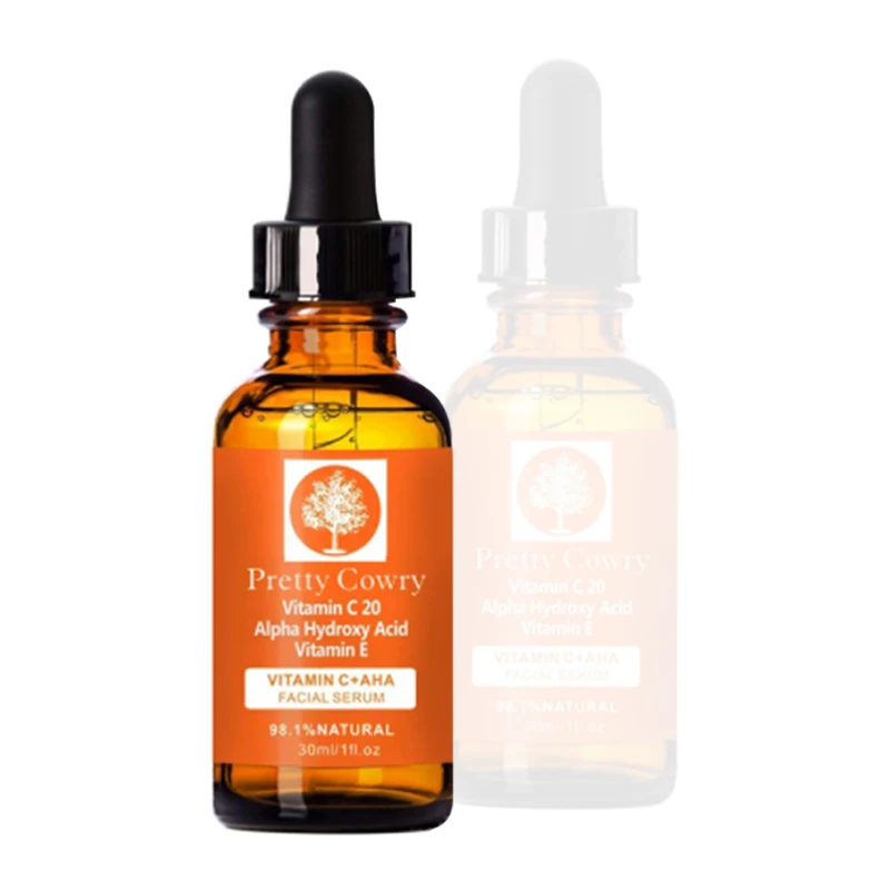

Face Primer Makeup Base Vitamin C Serum Alpha Hydroxy Acid & Vit E -Natural & Organic Anti Wrinkle Reducer Formula Dark Circle