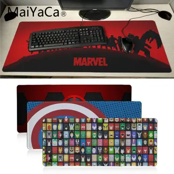 

Maiyaca Top Quality Marvel Comics Rubber Pad to Mouse Game Laptop PC Computer gaming Mat Large mouse pad gamer pad mouse