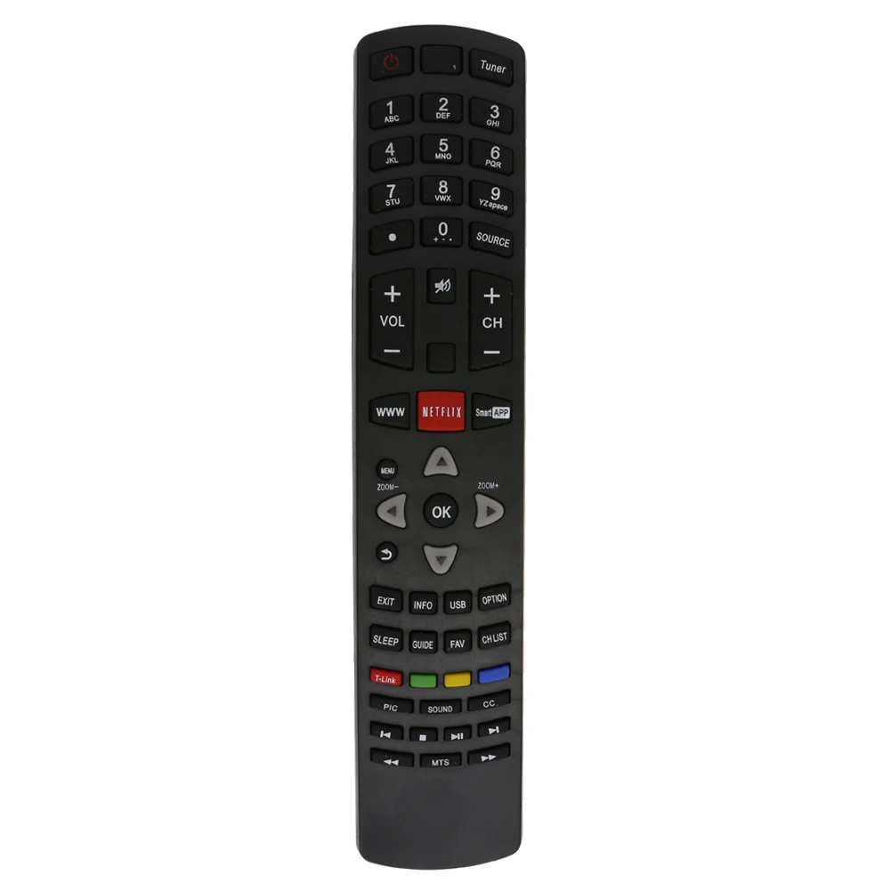 1pc Black Universal Replacement Remote Control for TCL RC3000L07 TV