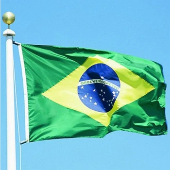 

Brazilian Flag Polyester Banner Indoor Outdoor Home Decoration BR Flags #35/3W