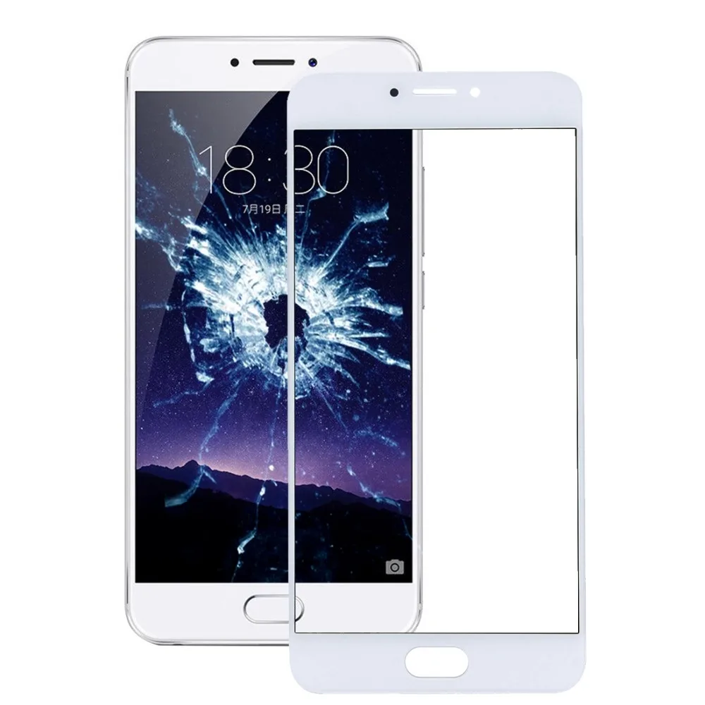 Внешний стеклянный объектив переднего экрана для Meizu MX6|Экраны мобильных