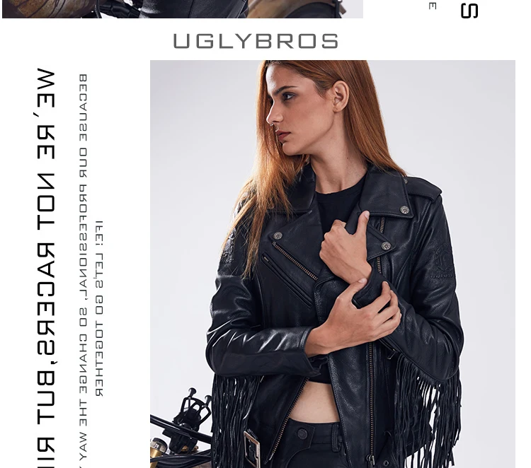 2018Uglybros кожаная мотоциклетная куртка женская куртка для езды на мотоцикле 883 куртка для езды защитное оборудование одежда для велоспорта
