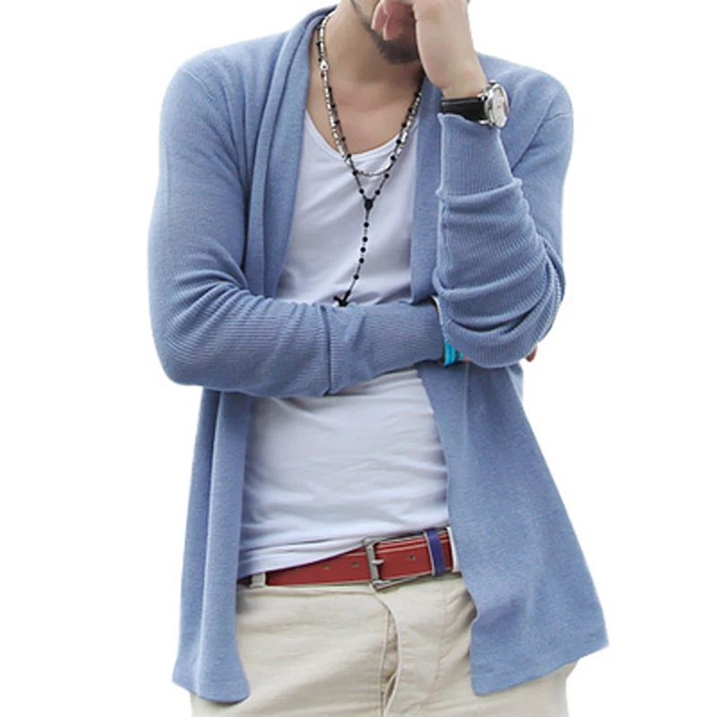 Mens Knit Cardigan Sweaters Men 