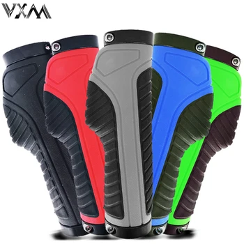 

VXM Bicycle Grips MTB Road Bike Double Lock Rubber Handlebar Grips Anti-skid Shock-absorbing Soft Bike Grips Handlebar bmx