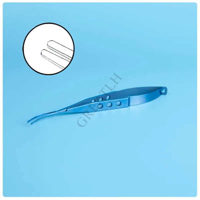 Milímetros de Comprimento Titânio Oftálmica Shepard Fórceps Lente 120 Mod. 1252356 6 Utensílios de cuidado facial