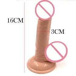 CPWD Samll Dildos 16*3 см мужские искусственные взрослые секс-товары для женщин фаллоимитатор с прочной присоской маленький пенис ПВХ секс-игрушки