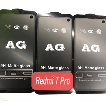 

50pcs AG Matte Tempered Glass For Xiaomi Redmi Note 7 6 Pro GO K20 S2 Screen Protector Anti-Scratch Explosion-Proof Guard Film