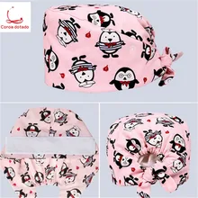 Doctor hat Шапка медсестры Рабочая шляпа мужская и женская хлопковая набивная шляпа