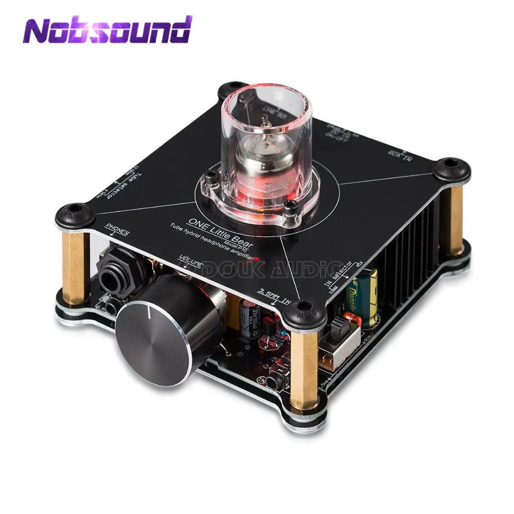 Nobsound HiFi мини усилитель для наушников класса A 12AU7 мульти гибридный предварительно