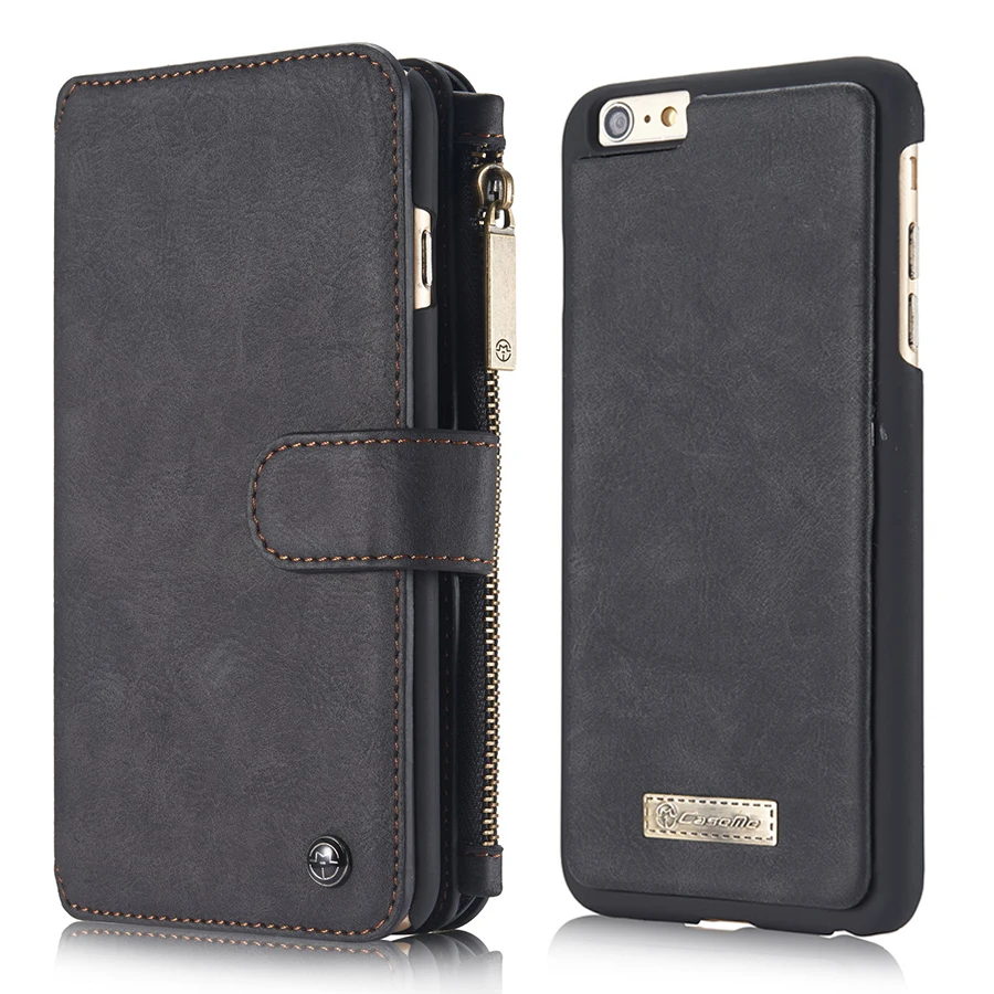 bilder für Für Apple iPhone 6 Fall Marke Logo Reißverschluss Leder Geldbörse + Zurück abdeckung iPhone 6 s Plus Fall Für iPhone 6 s Mit Kartenhalter Coque bilder für Für Apple iPhone 6 Fall Marke Logo Reißverschluss Leder Geldbörse + Zurück abdeckung iPhone 6 s Plus Fall Für iPhone 6 s Mit Kartenhalter Coque