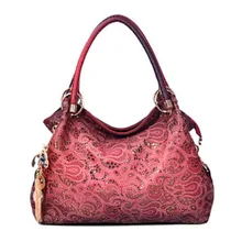 VORMOR Hollow Out Large Leather Tote Bag 2016 Luxury Women Shoulder bags, Fashion Women Bag Brand Handbag Bolsa Feminina