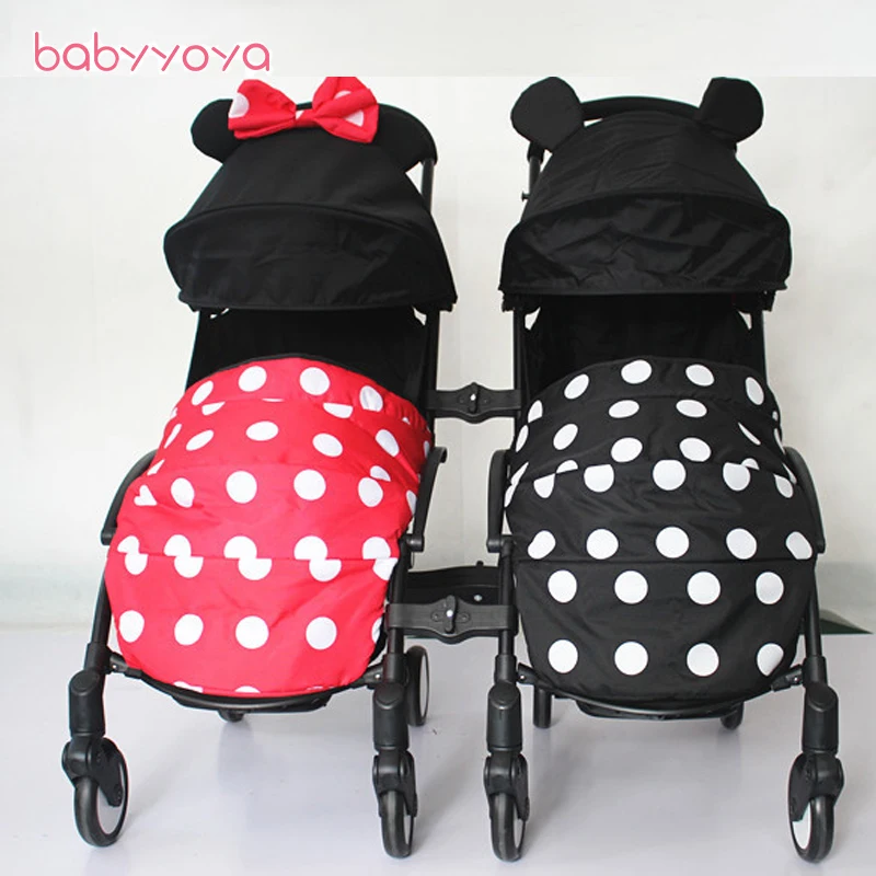 Babyyoya Baby Stroller Accessories trolley Feet in winter