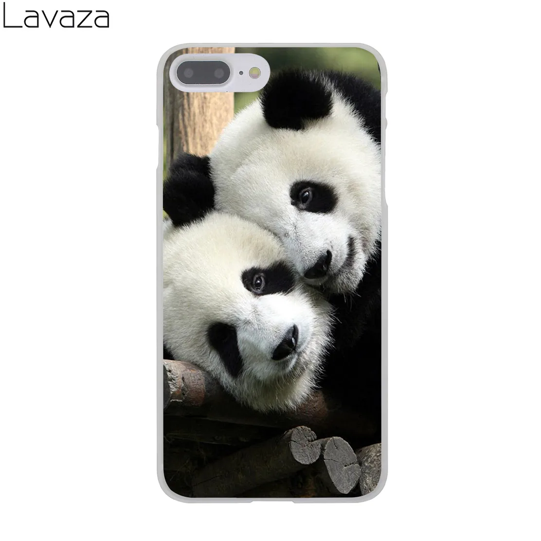 Lavaza милый Азиатский медведь панда Китай 8 плюс Жесткий чехол для телефона для iPhone XR X 11 Pro XS Max 8 7 6 6S 5 5S SE 4S 4 10