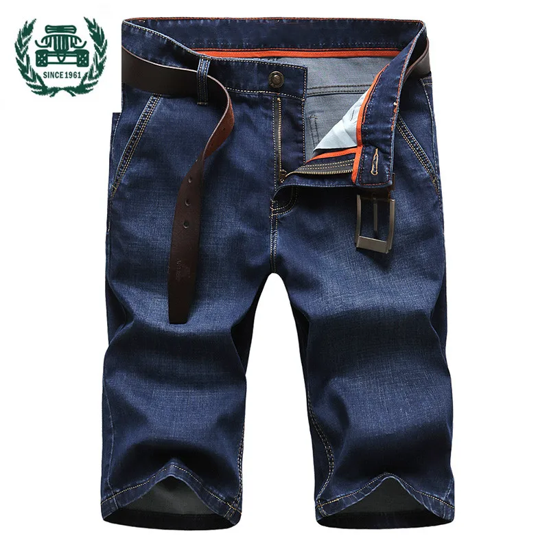 High Quality Brand Mens Jeans Shorts Plus Size Casual Denim Jeans Short