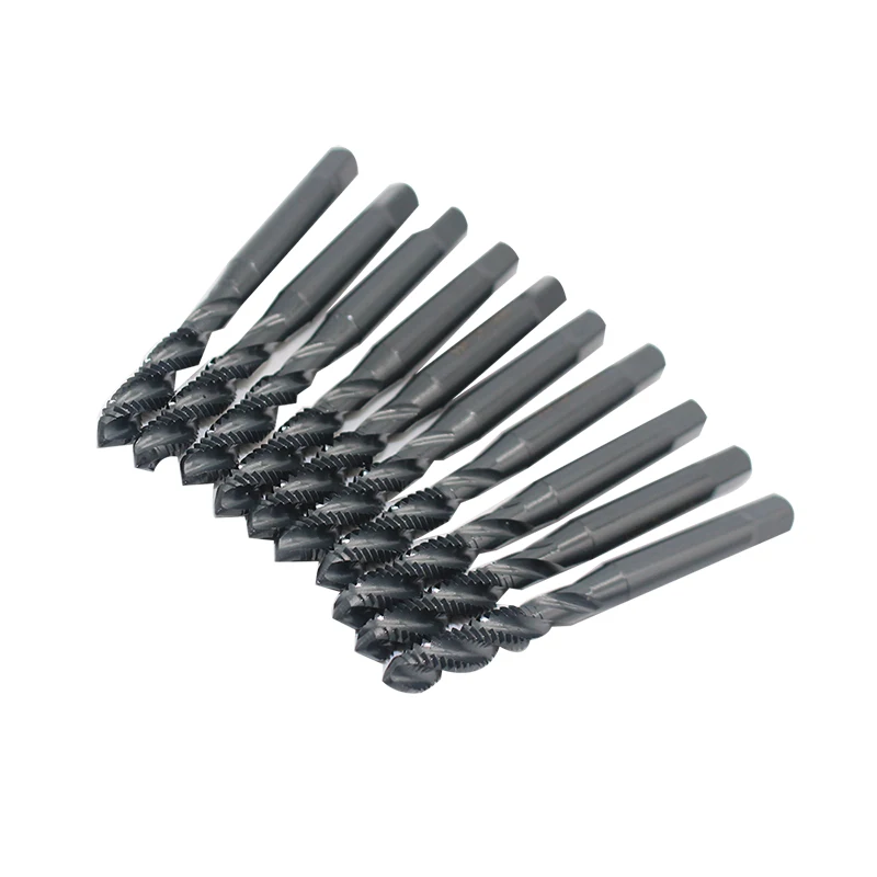 

10pcs M6 Machine straight groove Spiral Tap Machine Screw Thread Metric Tap Drill CNC tool Machine Tool