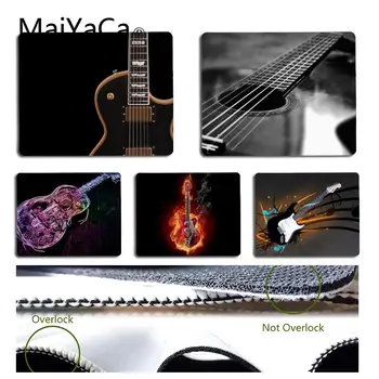 

MaiYaCa Funny Guitar Laptop Computer Mousepad Size for 18x22cm 25x29cm Small Mousepad