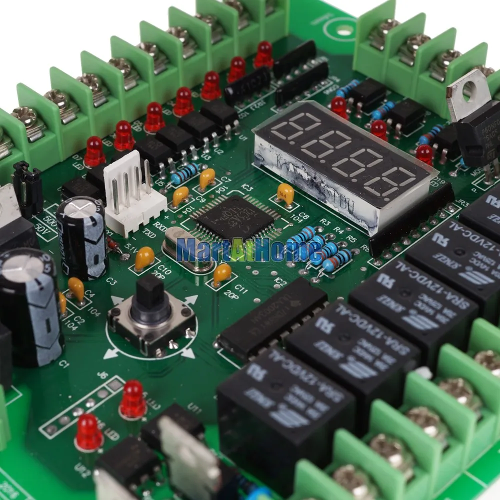 UC536 программируемый логический контроллер PLC модуль вход 12 В DC pwm шаговый двигатель драйвер релейная плата@ CF