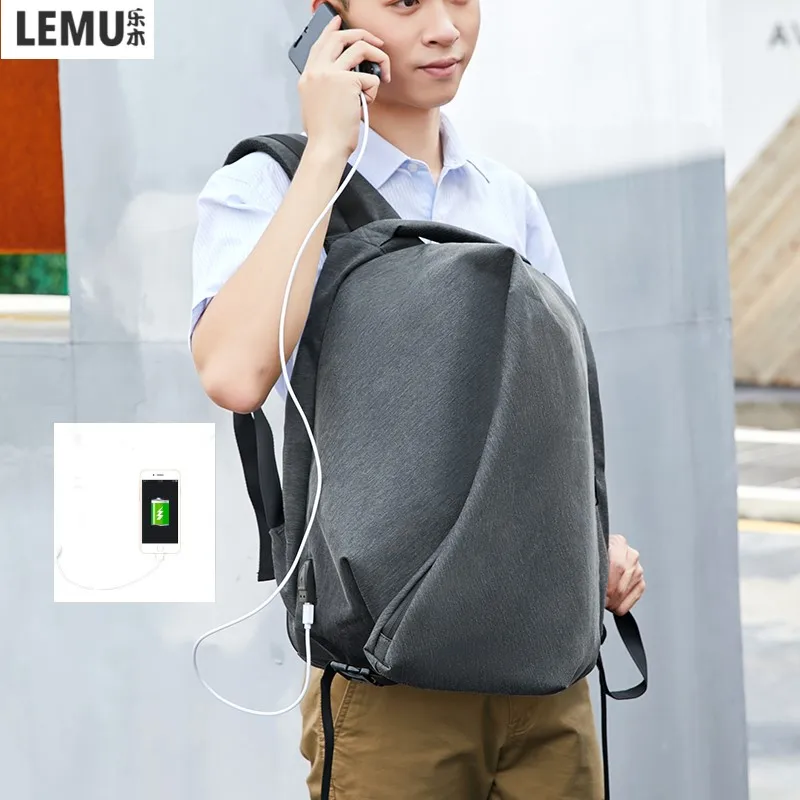 

Men Backpack Hiking Outdoor Bags Laptop Business Backpack Large Capacity Casual Bags Hidden Charging USB Interface Backpack