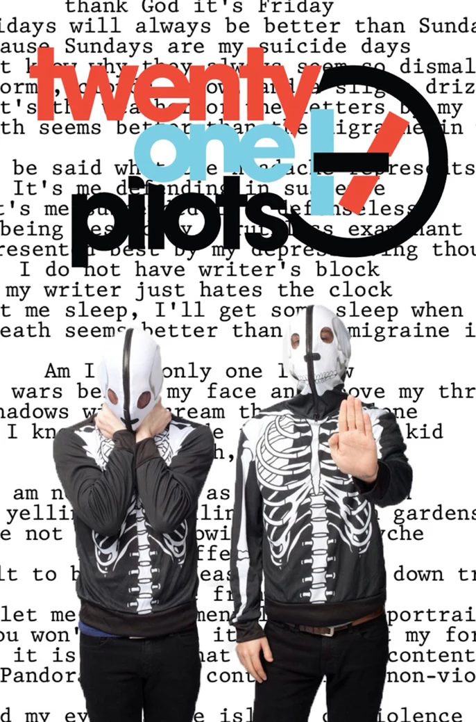 Twenty One Pilots TV Show Season Drama Series Watercolor