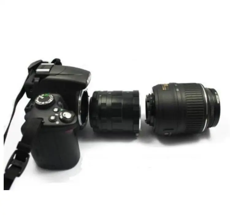 

Metal Macro Extension Adapter Tube Ring for Nikon F mount D3200 D3300 D3400 D5200 D5300 D5500 D90 D7500 D200 D300