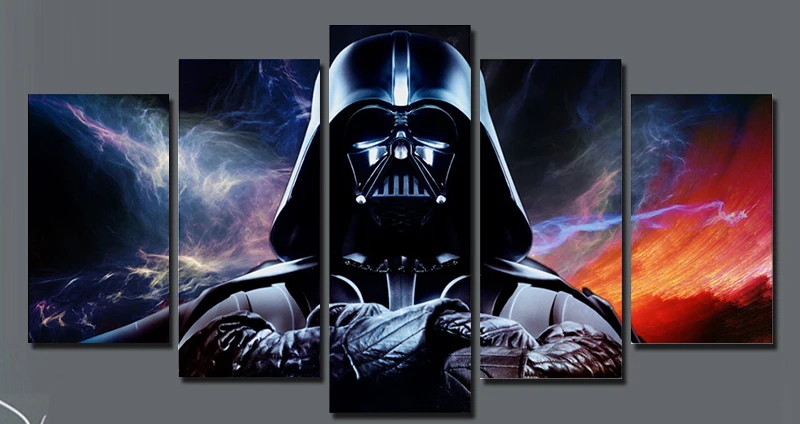 

5 Piece 5D DIY Diamond embroidery Star Wars diamond painting Cross Stitch cartoon full drill Rhinestone mosaic decor