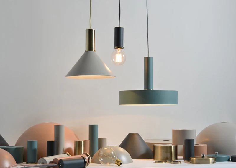 Nordic Simple Pendant Light E27 LED Modern Creative Hanging Lamp DIY Lighting Fixture for Bedroom Living Room Restaurant Bar (3)