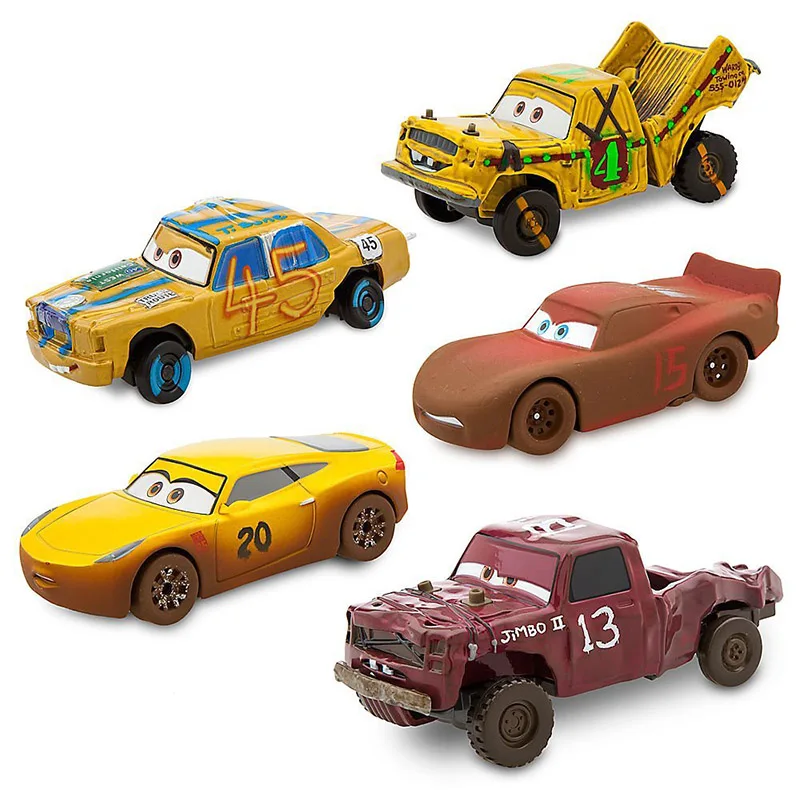 1:43 disney Pixar Cars 3 Гром полый молния McQueen Taco Jimbo T Bone литые модели автомобилей