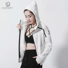 Ovesport Женская Спортивная футболка одежда для фитнеса пробежки для женщин бег Уличный спорт тренировочная футболка женская спортивная одежда