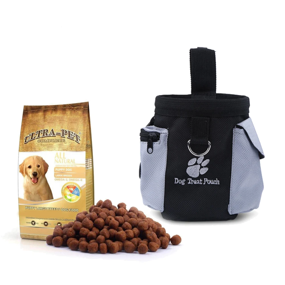 Pet Dog Treat Pouch Dog Training Treat Bags Portable Detachable Doggie Pet Feed Pocket Pouch