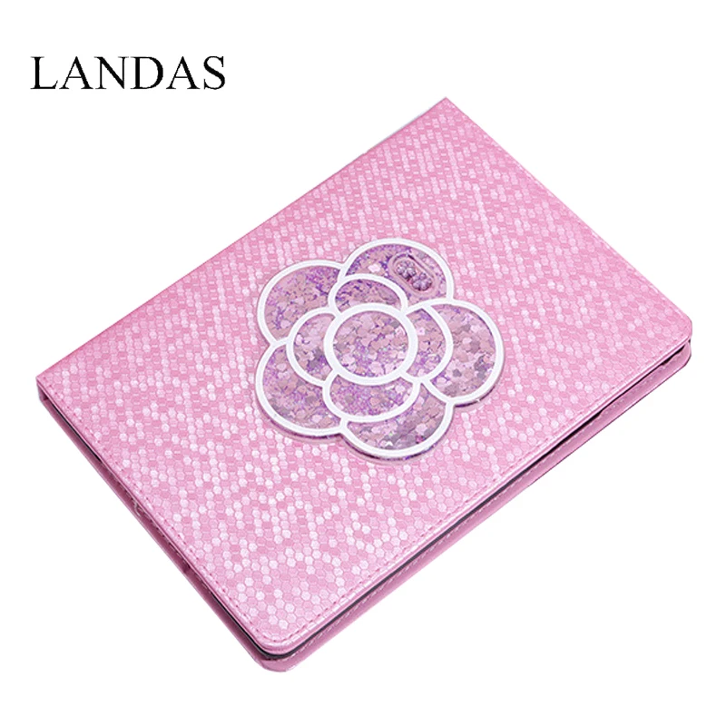 

Landas Tablet Case For iPad New 2017 A1822 Protective Case iPad Mini 4 For Leather Stand Cases With Stand For iPad Mini 2 3 1