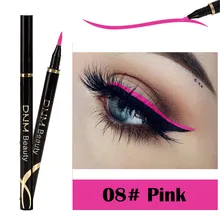 12 цветов, водостойкая блестящая жидкая подводка для глаз, металлическая блестящая Дымчатая подводка для глаз, водостойкая блестящая жидкая подводка для глаз