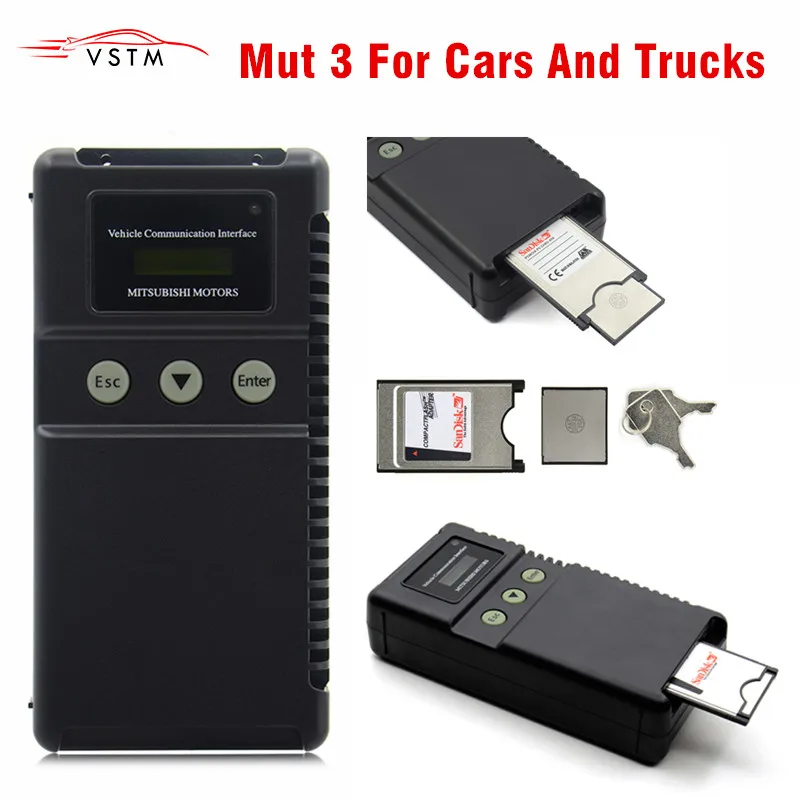 

Newly arrived Best Mut III Scanner for Mitsubishi MUT3 for Cars and Trucks MUT 3 Diagnostic tool MUT-3 for mitsubishi mut 3