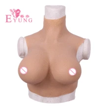 Top quality E Cup Realistic Silicone Breast Forms Artificial Boobs Enhancer Crossdresser vagina for man shemale Trandsgender tit onefeng full teardrop shape 1200 1600g pair artificial silicone boobs enhancer tit bust chest for crossdresser with straps