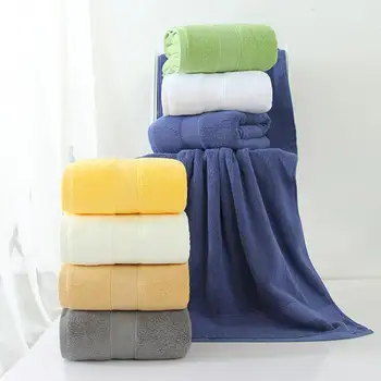 

70x140cm Water Absorbent Thick Soft Bathing Shower Cotton Beach Towel Washcloth New