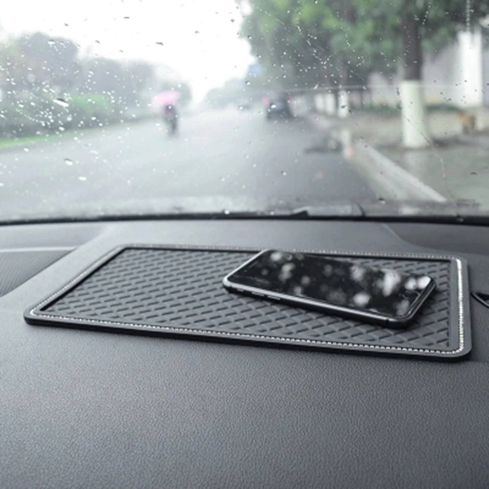 

Car Ornament 30*15cm Cute Decoration Dashboard Sticky Pad Non-Slip Cushion Auto Anti Slip Mat Holder For GPS Phone Accessories